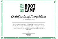 Brilliant Ideas For Boot Camp Certificate Template With Additional regarding Boot Camp Certificate Template