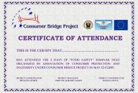 Brilliant Ideas For Perfect Attendance Certificate Template With in Perfect Attendance Certificate Template