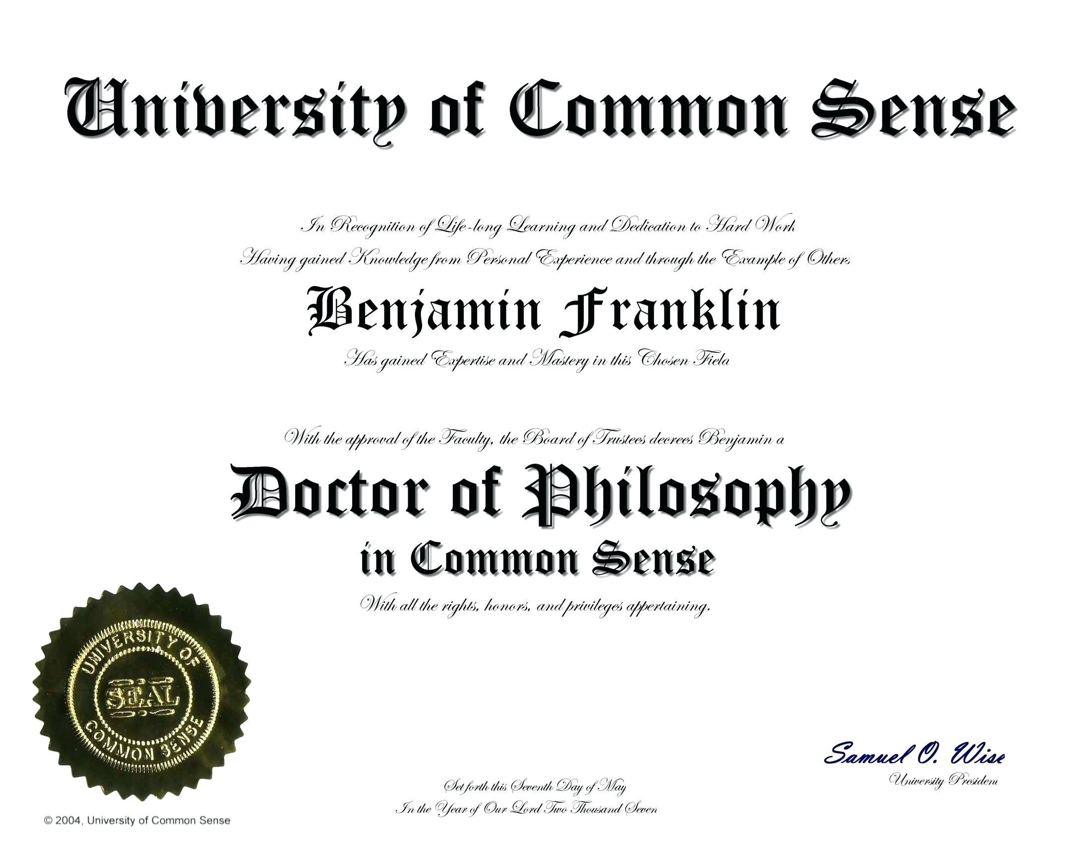 Bunch Ideas For Doctorate Degree Certificate Template With pertaining to Doctorate Certificate Template