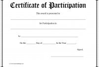 Certificate Of Participation Template Filename | Elsik Blue Cetane intended for Certificate Of Participation Template Doc