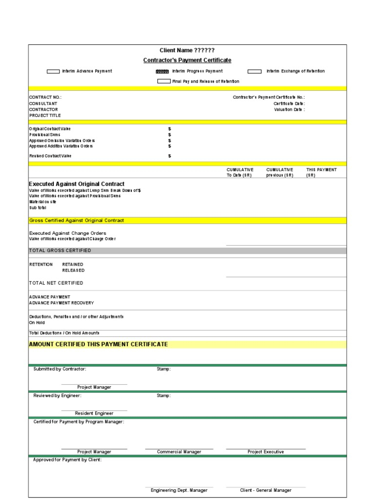 Certificate Of Payment Template 0 – Elsik Blue Cetane intended for Certificate Of Payment Template