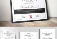 Certificate Template Psd Free Download In Mock Certificate Template intended for Mock Certificate Template