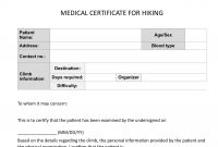 Climb Health: Sample Medical Certificate For Hiking – Pinoy Mountaineer pertaining to Fit To Fly Certificate Template