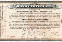 Corporate Bond Certificate Template - Yeder.berglauf-Verband with Corporate Bond Certificate Template
