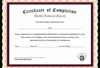 Editable Completion X Beautiful Marriage Counseling Certificate with Premarital Counseling Certificate Of Completion Template