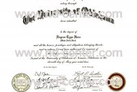 Fake Degree Maker Online Zlatanfontanacountryinncom Samples Of High pertaining to University Graduation Certificate Template