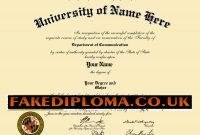 Fake Diplomas & Fake Degrees Any Country inside Fake Diploma Certificate Template