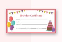 Free Birthday Gift Certificate Templates | Certificate Template in Track And Field Certificate Templates Free