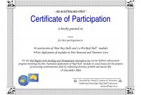 Free Download Certificate Of Participation Template – Lara Intended within Certification Of Participation Free Template