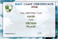 Free Printable Boot Camp Certificate | Boot Camp Certificate throughout Boot Camp Certificate Template