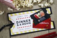 Free Printable} Give Date Night For A Wedding Gift | Gcg for Movie Gift Certificate Template
