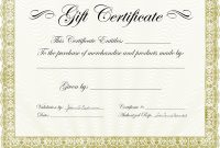 Gift Certificatetemplate – Yeder.berglauf-Verband with Massage Gift Certificate Template Free Printable