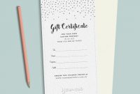 Gift Voucher | Random | Gift Voucher Design, Gift Vouchers, Gift with regard to Custom Gift Certificate Template