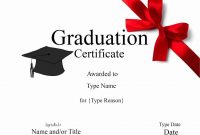 Graduation Gift Certificate Template Free Templates Printable for Graduation Gift Certificate Template Free
