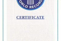 Guinness World Record Certificate Template – Alanbrooks throughout Guinness World Record Certificate Template