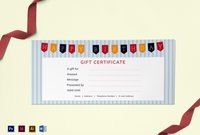 Happy Birthday Gift Certificate Template in Indesign Gift Certificate Template