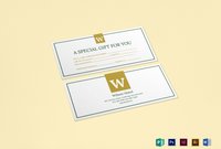 Hotel Gift Certificate Template throughout Indesign Gift Certificate Template