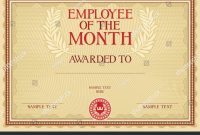 Manager Of The Month Certificate Template - Yeder.berglauf-Verband regarding Manager Of The Month Certificate Template