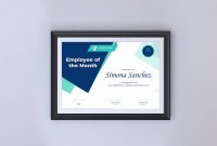 Manager Of The Month Certificate Template – Yeder.berglauf-Verband within Manager Of The Month Certificate Template