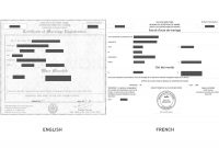 Marriage Certificate Translation Sample – Richard Gliech Translator, Llc inside Marriage Certificate Translation Template