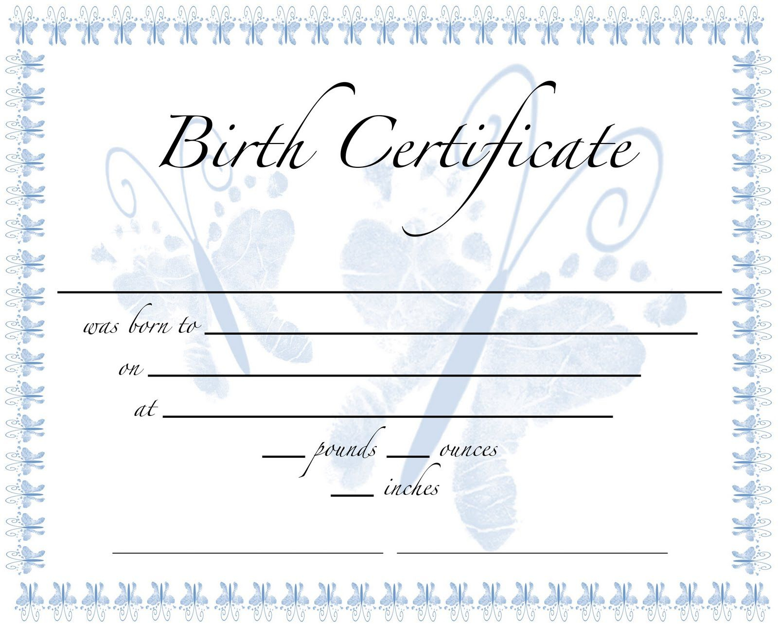 Pics For Birth Certificate Template For School Project Kgzrtlmd intended for Editable Birth Certificate Template
