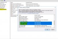 Pki Certificate Requirement For Sccm – Hashmat It Nerd intended for Workstation Authentication Certificate Template