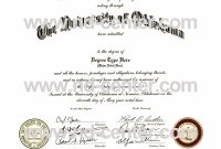 Printable Fake Diploma Certificate Template Ajancicerosco College for College Graduation Certificate Template