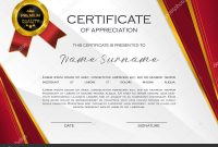 Qualification Certificate Appreciation Design Elegant Luxury Modern with High Resolution Certificate Template