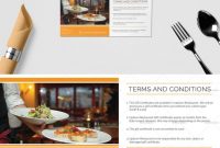 Restaurant Gift Certificate Template | ❱❱ Restaurant Templates intended for Gift Certificate Template Indesign