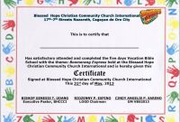 School Certificate Samples Sign In Sheets For Employees For Sale pertaining to Vbs Certificate Template