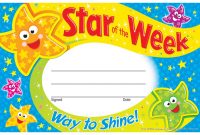 Star Of The Week Certificatessararie Teaching – Mandegar inside Star Of The Week Certificate Template