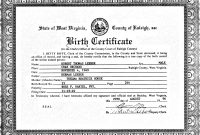 Template For Birth Certificate – Ataum.berglauf-Verband within Build A Bear Birth Certificate Template