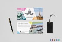 Travel Gift Certificate Template pertaining to Gift Certificate Template Indesign