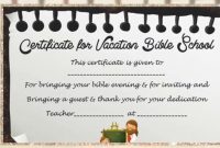 Vbs Certificate Template pertaining to Vbs Certificate Template