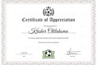 Women Football Appreciation Certificate Template intended for Football Certificate Template
