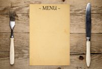 16+ Blank Menu Designs – Psd, Vector Format Download within Empty Menu Template