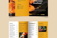 19+ Restaurant Bi-Fold Brochure Templates – Ai, Psd, Google throughout Bi Fold Menu Template