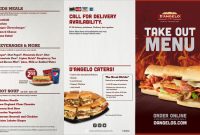 20+ Take Out Menu Templates – Free Sample, Example Format with To Go Menu Template