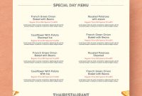 25+ Thanksgiving Menu Templates – Free Sample, Example throughout Thanksgiving Menu Template Printable