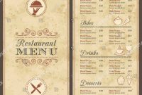 29+ Blank Menu Templates – Editable Psd, Ai Format Download in Blank Restaurant Menu Template