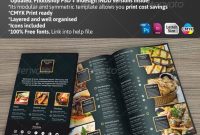 40+ Psd & Indesign Food Menu Templates For Restaurants – Psd pertaining to Menu Template Indesign Free
