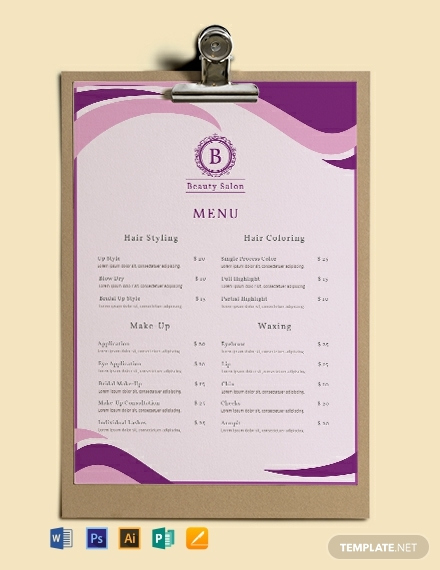 72+ Free Menu Templates - Apple (Mac) Pages | Template regarding Menu Template For Pages