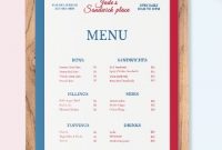 9+ Best French Menu Templates – Illustrator, Photoshop, Ms with regard to French Cafe Menu Template