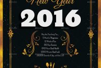 9+ New Year Menu Templates – Psd, Eps, Illustrator, Pdf intended for New Years Eve Menu Template