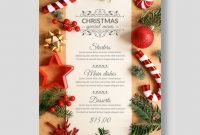 Christmas Menu Designs – Free And Premium Templates | Entheosweb with regard to Christmas Day Menu Template