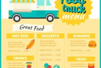 Classic Food Truck Menu Template | Stock Images Page pertaining to Food Truck Menu Template