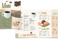 Coffee Shop Menu Template Design with regard to Menu Templates For Publisher