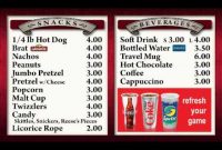 Concession Menu Template – Bensar intended for Concession Stand Menu Template