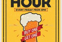 Download The Happy Hour Flyer Template | Bar And Pub Flyer throughout Happy Hour Menu Template