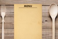 Free 22+ Blank Menus Templates In Ai | Ms Word | Pages | Psd for Blank Restaurant Menu Template